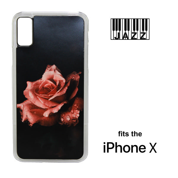 iPhone X/XS Jazz Plastic Case - Clear