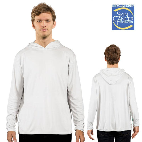 Sublimation Solar Hoodie Shirt - Adult - White