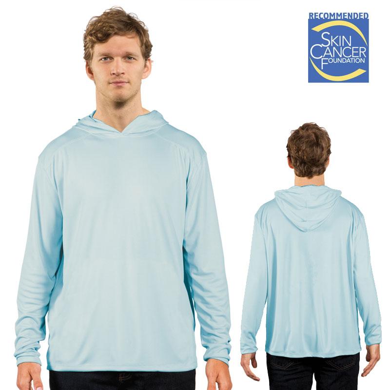 Solar Shirt Hoodie - No Pocket - Arctic Blue