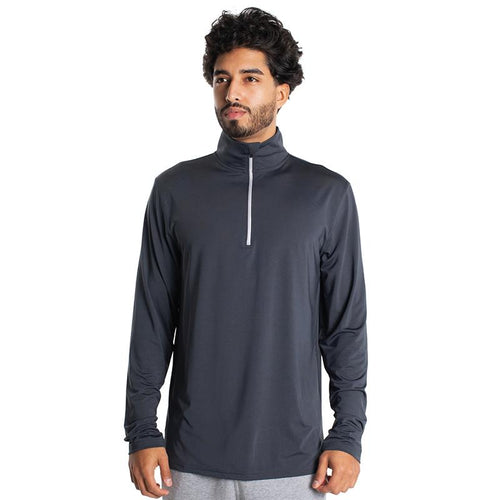 Vapor Adult Midweight Quarter Zip Pullover - Carbon