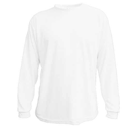 Vapor Adult Basic Tee - Long Sleeve - White