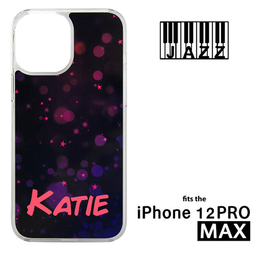 iPhone® 12/12 Pro Max Jazz™ Plastic Case - Clear w/ Aluminum Insert