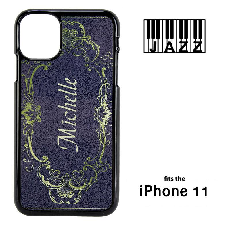 iPhone® 11 Jazz™ Sublimation Blank Plastic Case - Black w/ Aluminum Insert
