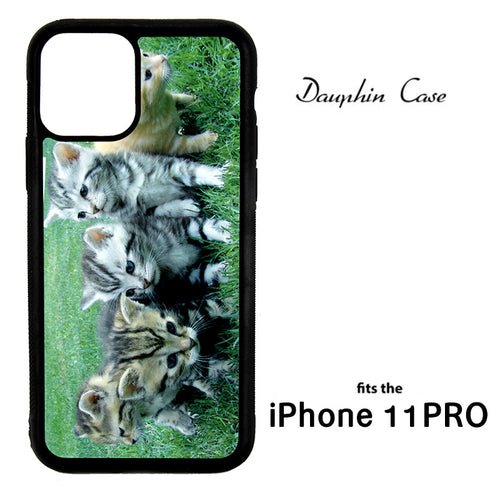 iPhone® 11 Pro Dauphin™ Sublimation Blank Rubber Case - Black w/ Aluminum Insert