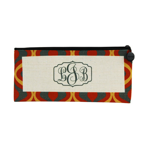 DyeTrans Sublimation Blank SubliLinen Medium Zippered Bag - 3.94