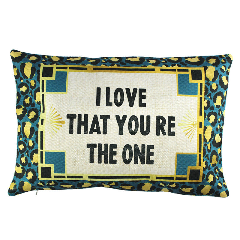 Sublimation Blank SubliLinen Lumbar Pillow Case - 12