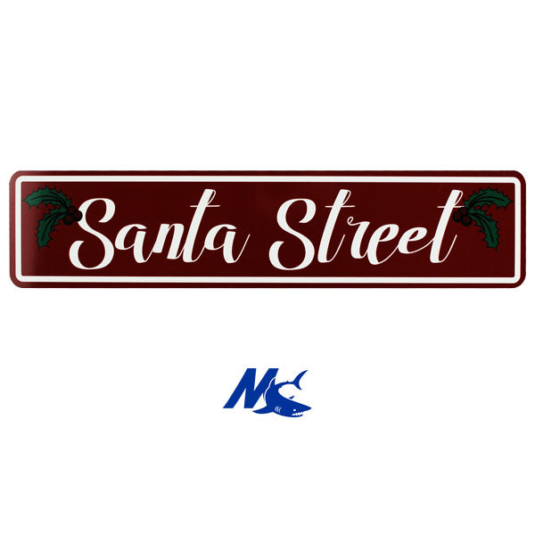 Mako™ Sublimation Blank Aluminum Mini Street Sign - Gloss White - No Holes