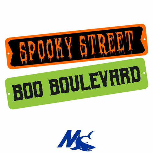 Mako™ Sublimation Blank Aluminum Mini Street Sign - Gloss White - 2 Holes