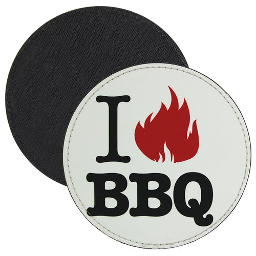 Sublimation Blank PolyLeather Coaster - Round