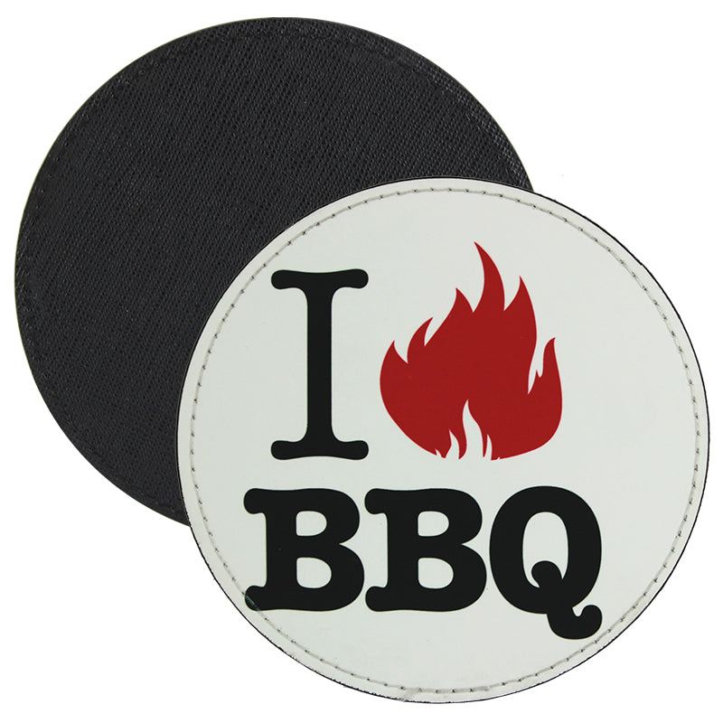 Sublimation Blank PolyLeather Coaster - Round