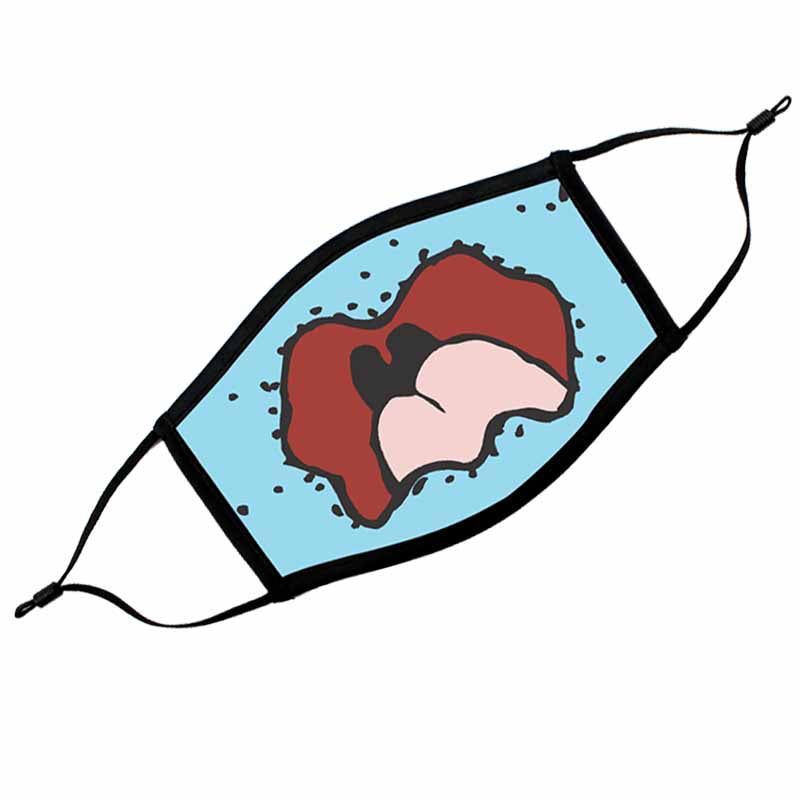 DyeTrans™ Sublimation Blank Dust Protector Face Mask - Large - 10 Pack