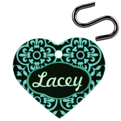 IronClad Sublimation Blank Aluminum Pet Tag - 2-Sided - Heart
