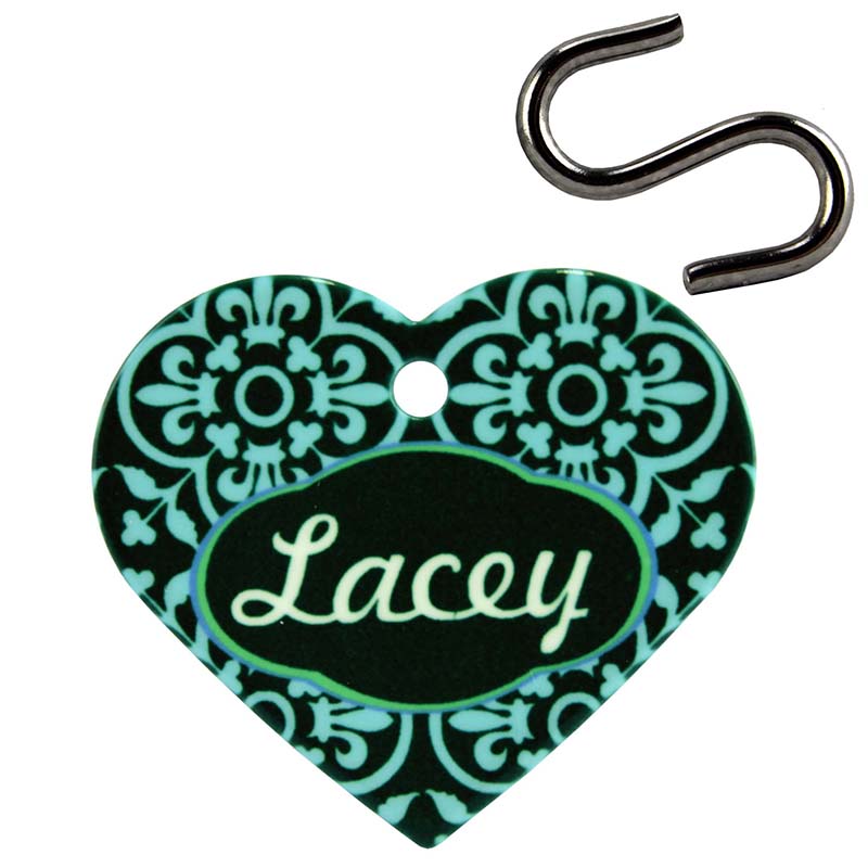 IronClad Sublimation Blank Aluminum Pet Tag - 2-Sided - Heart