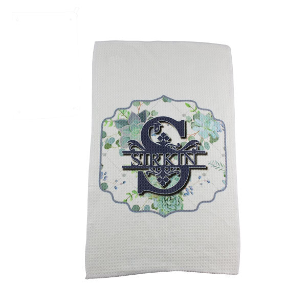 DyeTrans Sublimation Blank Waffle Textured Towel - 11 x18