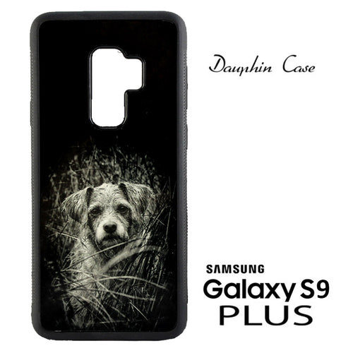 Samsung® S9 PLUS Dauphin™ Sublimation Rubber Case - Black w/ White Aluminum Insert
