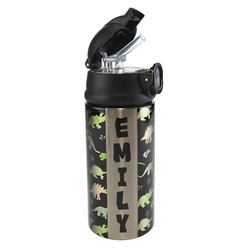 Sublimation Blank Stainless Steel Toddler Bottle - 12oz - Silver