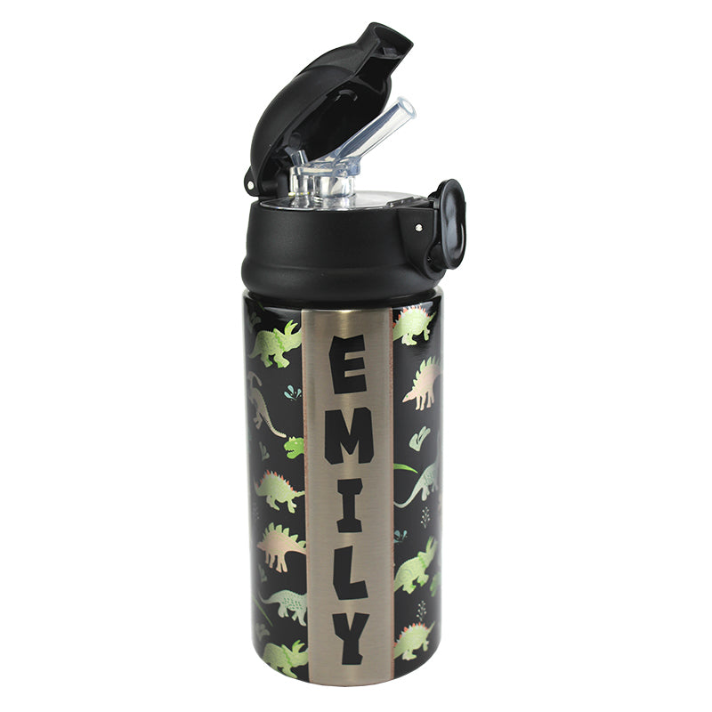Sublimation Blank Stainless Steel Toddler Bottle - 12oz - Silver
