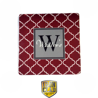 IronClad Sublimation Blank Tumbled Stone Tile - 4