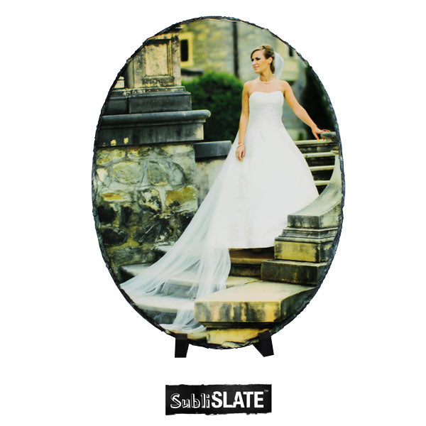 SubliSlate™ Blank Sublimation Slate Plaque - 10.53