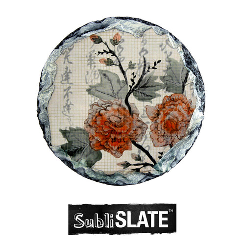 SubliSlate™ Blank Sublimation Slate Coaster - 4