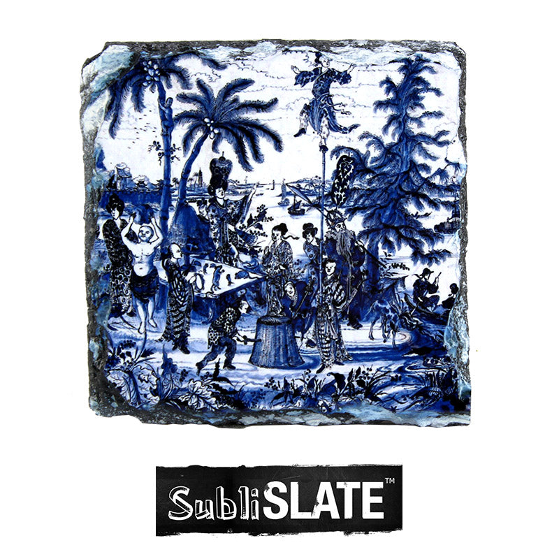 SubliSlate™ Blank Sublimation Slate Coaster - 3.9
