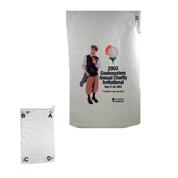 DyeTrans Sublimation Blank Low Pile Towel - 16