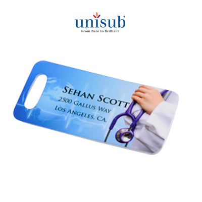 Unisub Sublimation Blank Aluminum Bag Tag - 2.5