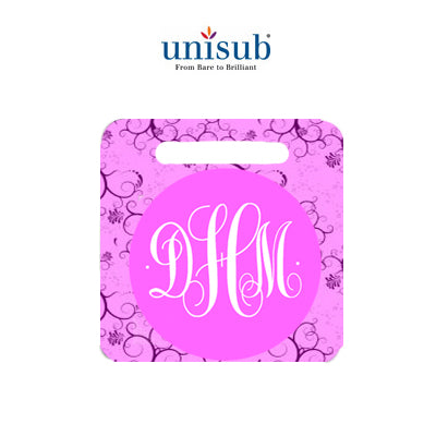 Unisub Sublimation Blank Aluminum Bag Tag - 3