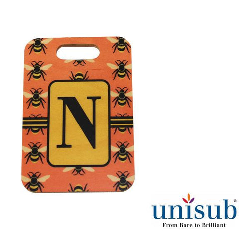 Natural Wood Bag Tag - 2.75