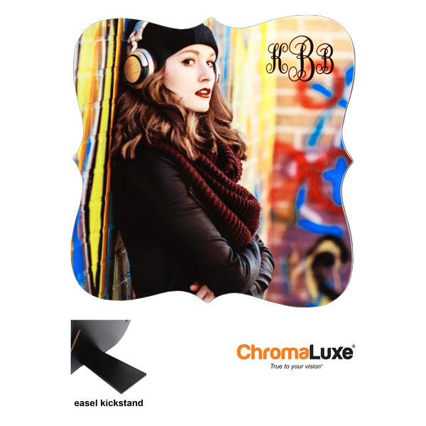 ChromaLuxe Sublimation Blank Creative Border Hardboard Photo Panel - 5.6