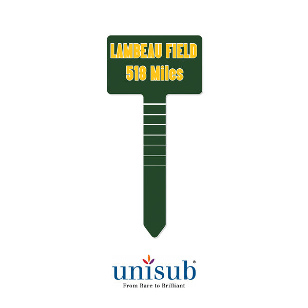 Unisub Sublimation Blank Outdoor Aluminum Garden Stake - 3.5