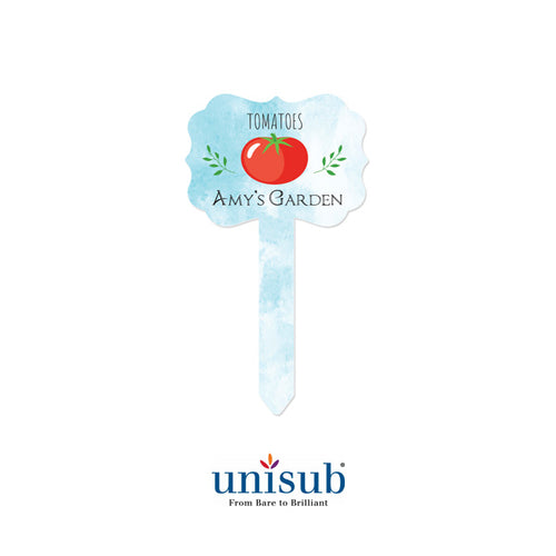 Unisub Sublimation Blank Outdoor Aluminum Garden Stake - 3.95 x 6.9 - Benelux