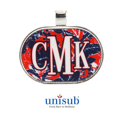 Unisub® Sublimation Blank Capsule Bezel Pendant - Aluminum Capsule Insert