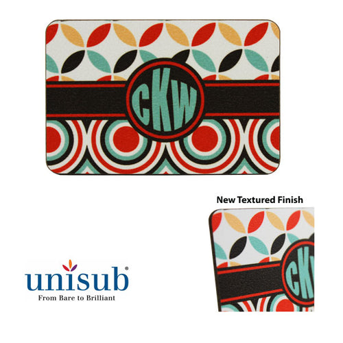 Unisub Sublimation Blank Textured Hardboard Magnet - Rectangle