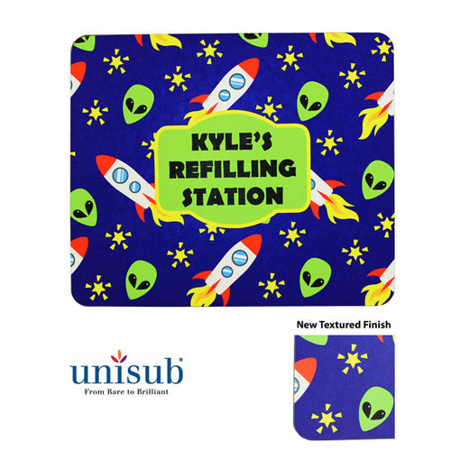 Unisub Sublimation Blank Textured Hardboard Placemat - Rectangle