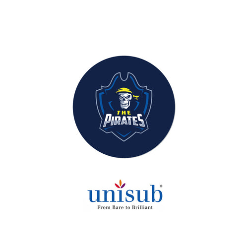 Unisub® Sublimation Blank Aluminum Magnet - Round Shape - w/Magnet