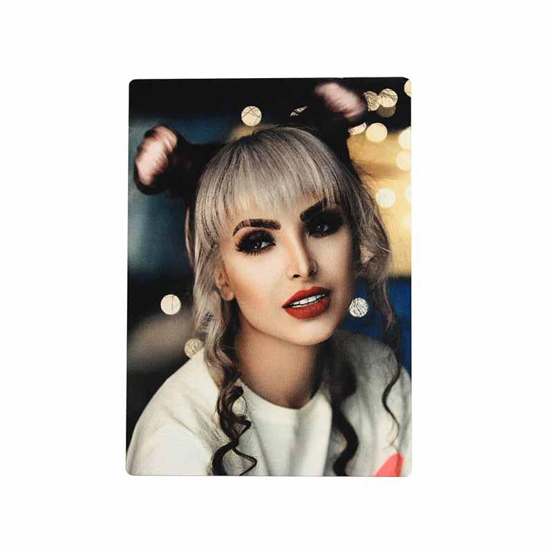 Textured Photo Panel - 5 x 7 - White