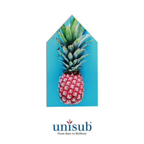 Unisub Sublimation Blank Straight Edge Hardboard Magnet - 2.25