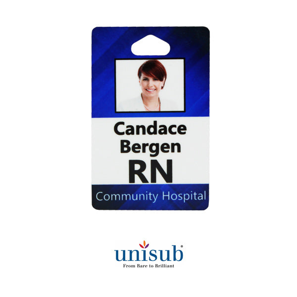 Unisub Sublimation Blank FRP ID Badge - 2.125
