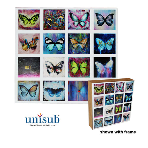 8x8 Unisub Hardboard for ShoutBox - Gloss White