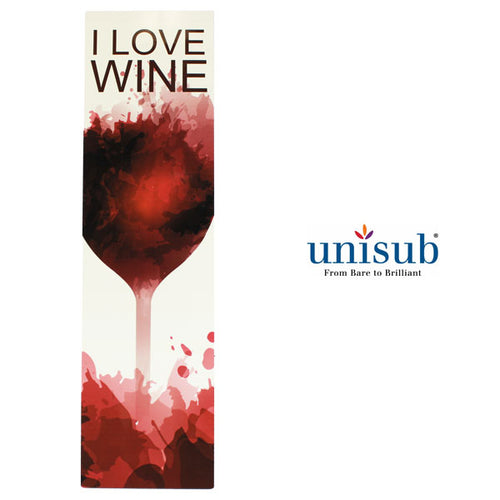 Unisub Sublimation Blank Hardboard Insert for Wood Wine Box - 3.73