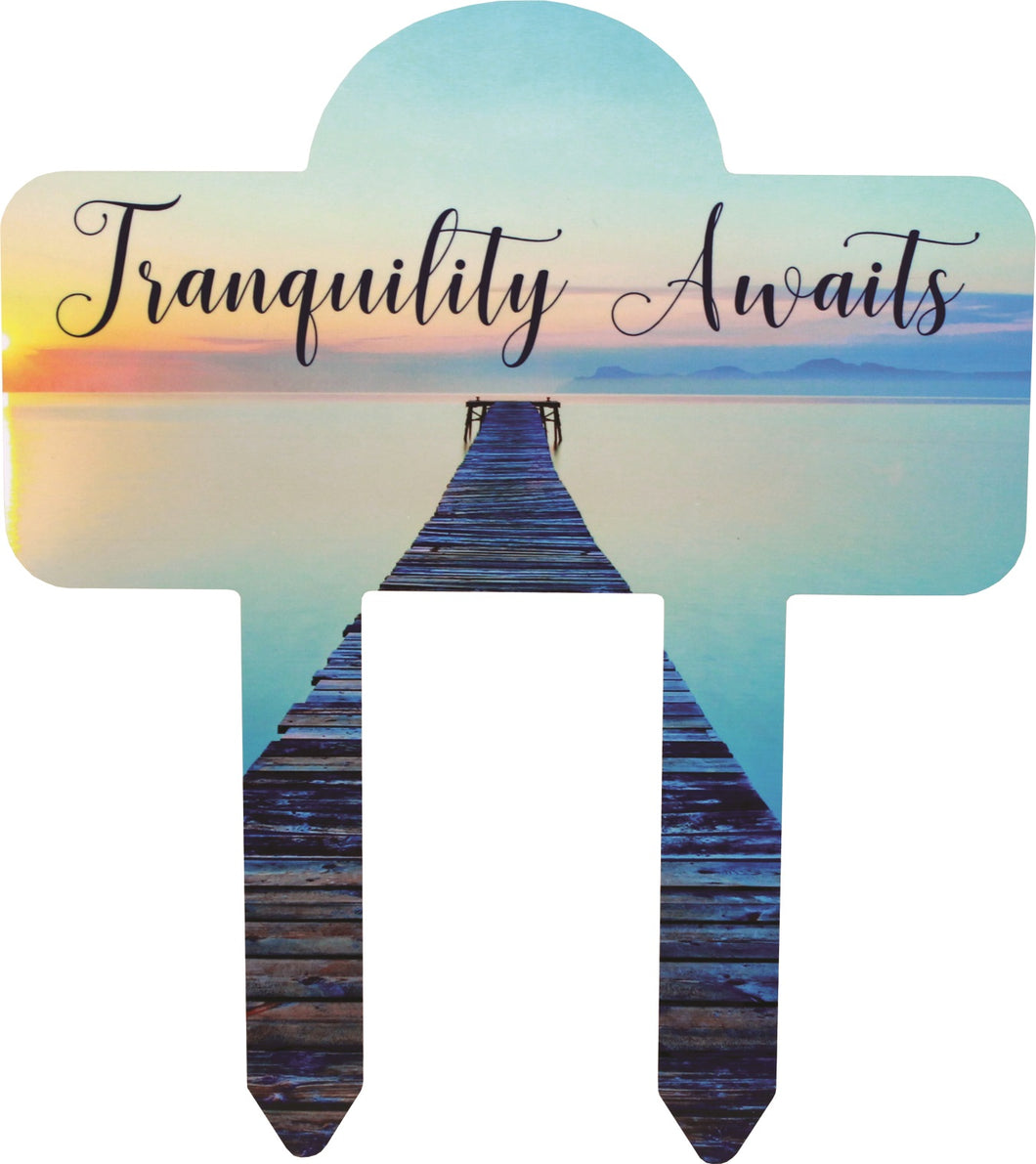 Unisub Sublimation Blank Outdoor Aluminum Yard Sign - 9.88” x 11.48” - Arched Rectangle