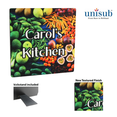 Unisub Sublimation Blank Textured Hardboard Panel - 5“x5”