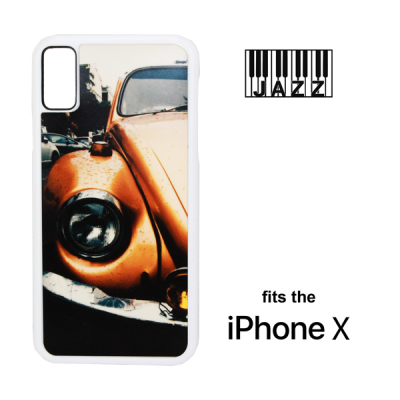 iPhone X/XS Jazz Plastic Case - White