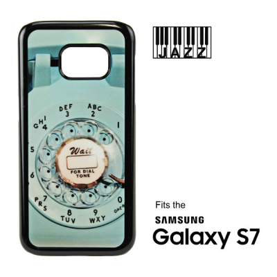 Samsung S7® Black Jazz™ Plastic Case