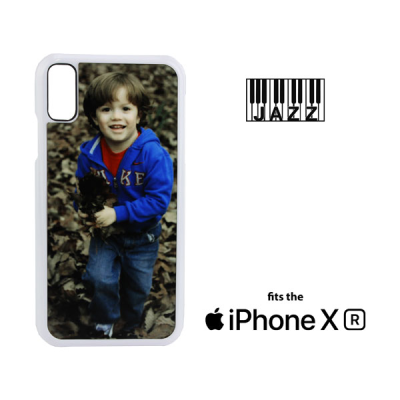 Dyetrans Sublimation Blank iPhone XR Jazz Plastic Case - White