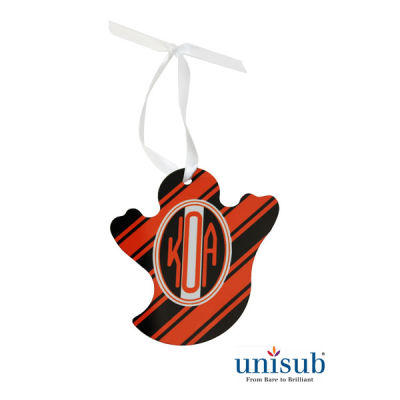 Unisub Sublimation Blank Aluminum Ornament - 3.39