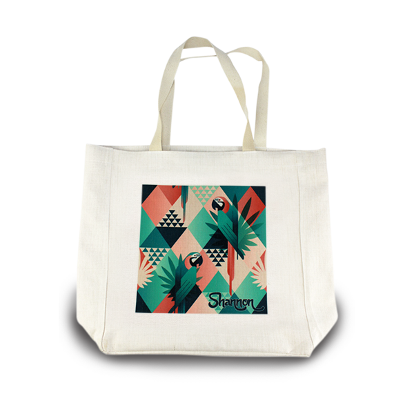 Linen Shopping Bag - 15 in x 15 in