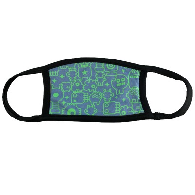 Vapor® Sublimation Blank Face Mask - Small w/Black Trim - 6 pack