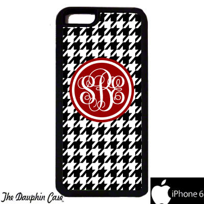 iPhone 6/6s Dauphin Rubber Phone Case - Black